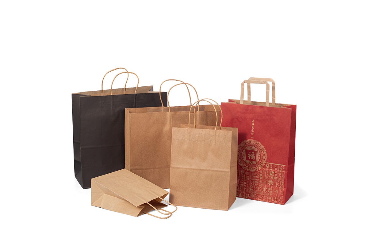 Black kraft paper shopping bag.jpg